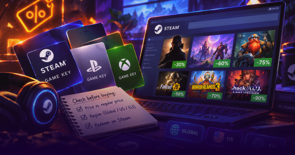 Best Black Friday Deals on PC Game Keys